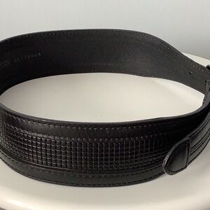 JACOB Black 💯% Leather Belt